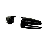 Mercedes Benz W221 2010-2013 Batman Yarasa Ayna Kapağı Piano Black ABS Plastik