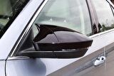 Skoda SuperB Mk3 2015-2021 Batman Yarasa Ayna Kapağı Piano Black ABS Plastik