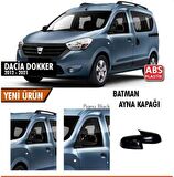 Dacia Dokker 2012-2021 Batman Yarasa Ayna Kapağı Piano Black ABS Plastik