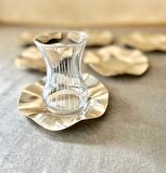 ÇAY TABAĞI METAL DALGALI MODEL GÜMÜŞ