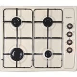 Kumtel Rustik Bej Emaye Ankastre Set ( LX-410BF - B66-SF2(AT)(4PRO) - Dp6-Rbg