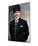 Atatürk 4mm Dayanıklı Cam Tablo Temperli Cam