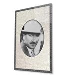Atatürk Cam Tablo 4 mm Dayanıklı Temperli Cam