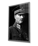 Atatürk Cam Tablo 4 mm Dayanıklı Temperli Cam