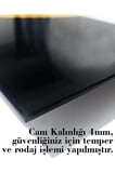 Soyut Cam Tablo 4mm Dayanıklı Temperli Cam