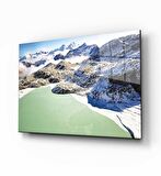 Doğa Manzara Cam Tablo 4mm Dayanıklı Temperli Cam