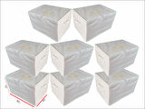 PİNABAH BAZA ALTI DÜZENLEYİCİ ORGANİZER HURÇ  8 ADET 60x40x20