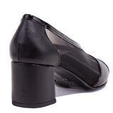 Dagoster DZA07-2682009 Siyah Klasik Topuklu Kadın Ayakkabı