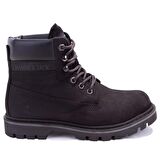 Hammer Jack 10216600 Siyah Ortopedik Günlük Unisex Deri Bot