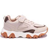 Vicco Jessy 950F23K309 Bej Ortopedik Günlük Erkek Çocuk Spor Ayakkabı