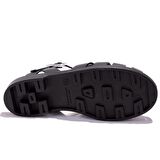 Igor S10258BB Bıarrıtz Siyah Ortopedik Günlük Kadın Sandalet