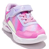 Kinetix WannaBB Lila Gümüş Ortopedik Günlük Kız Çocuk Spor Ayakkabı