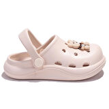 Dagoster DJA75-CRS01BB Bej Ortopedik Günlük Erkek Çocuk Cross Spor Terlik