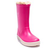 İgor W10207 Splash Nautico Borreguito Fuşya Ortopedik Kürklü Kız Çocuk Yağmur Çizme