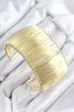 Atalier Coco Pirinç Tel Sarma Bileklik Gold 20