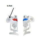 Aqua Vision Ss01b Su Sebili Musluk Takım , Sebil Sıcak ve Soğuk Su Çeşme Musluğu Seti 