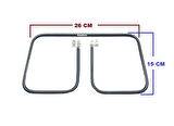 26 x 15 Cm 900 watt Tost Makinesi Rezistansı , 26x15 cm seri Rezistans