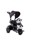 Toys 127 Panda Üç Tekerlekli Tenteli Ebeveyn Kontrollü Bisiklet Çocuk Bisikleti