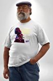 Star Wars Oyuncuları İmzaları  Beyaz Büyük Beden Kadın Erkek Ünisex  Basic Ön Baskılı Tişört