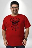 Harry Potter Figürleri Rüya Kapanı Always Kırmızı Büyük Beden Erkek Kadın Unisex Basic Ön Baskılı Tişört