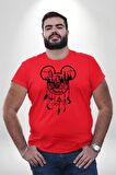 Harry Potter Figürleri Rüya Kapanı Always Kırmızı Büyük Beden Erkek Kadın Unisex Basic Ön Baskılı Tişört