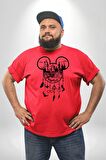 Harry Potter Figürleri Rüya Kapanı Always Kırmızı Büyük Beden Erkek Kadın Unisex Basic Ön Baskılı Tişört