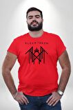 Sleep Token  Kırmızı Büyük Beden Erkek Kadın Unisex Basic Ön Baskılı Tişört