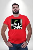 My Hero Academia  Dabi Anime  Kırmızı Büyük Beden Erkek Kadın Unisex Basic Ön Baskılı Tişört