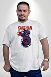 Kasuki Bakugo Anime  Beyaz Büyük Beden Kadın Erkek Ünisex  Basic Ön Baskılı Tişört