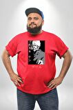 Kaneki Ken Kuma Japon Anime Şeytan Kırmızı Büyük Beden Erkek Kadın Unisex Basic Ön Baskılı Tişört