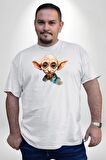 Dobby Elf Harry Potter Sulu Boya Beyaz Büyük Beden Kadın Erkek Ünisex  Basic Ön Baskılı Tişört