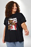 Jimmy Butler Basketbol Siyah Büyük Beden Erkek Kadın Unisex Basic Ön Baskılı Tişört