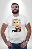 Tony Parker Spurs Basketbol Star Beyaz Büyük Beden Kadın Erkek Ünisex  Basic Ön Baskılı Tişört