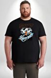 Porsche 917K Martini Siyah Büyük Beden Erkek Kadın Unisex Basic Ön Baskılı Tişört