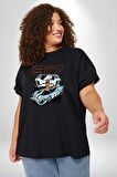 Porsche 917K Martini Siyah Büyük Beden Erkek Kadın Unisex Basic Ön Baskılı Tişört