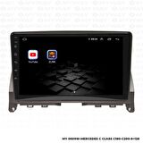 Araç Multimedya Mercedes C180 Android 12 Carplay 4Gb Ram + 64Gb Hdd Navigasyon Ekran MYW