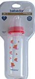 Bebedor Desenli PP Biberon 250ML (Kod:24302) - Pembe-Mor