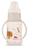 Bebedor Kulplu PP Biberon 150ML (Kod:76302) - Turuncu