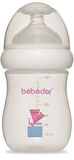 Bebedor Desenli Geniş Ağızlı PP Biberon 180ML (Kod:97322) - Pembe