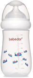 Bebedor Desenli Geniş Ağızlı PP Biberon 260ML (Kod:98322) - Mavi