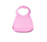 Wee Baby Prime Silikon Mama Önlüğü (Kod-927) - Pembe
