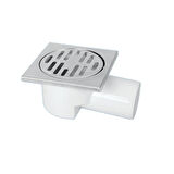 Gama Melez Yer Süzgeci 50 mm Yandan Çıkışlı 10x10 cm