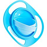 Babyjem Dökülmeyen Tabak & Mama Kaşık Çatal Takımı Mavi ART-350/495