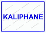 Kalıphane Uyarı Levhası