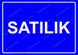 Satılık Uyarı Levhası