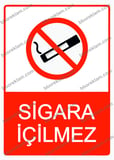 Sigara İçilmez Uyarı Levhası