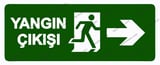 Yangın Çıkışı Uyarı Levhası