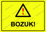 Bozuk! Uyarı Levhası