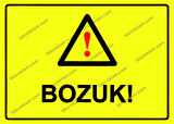 Bozuk! Uyarı Levhası