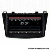 Araç Multimedya Mazda 3 Android 12 Carplay 4Gb Ram + 64Gb Hdd 2010-2015 Navigasyon Ekran MYW